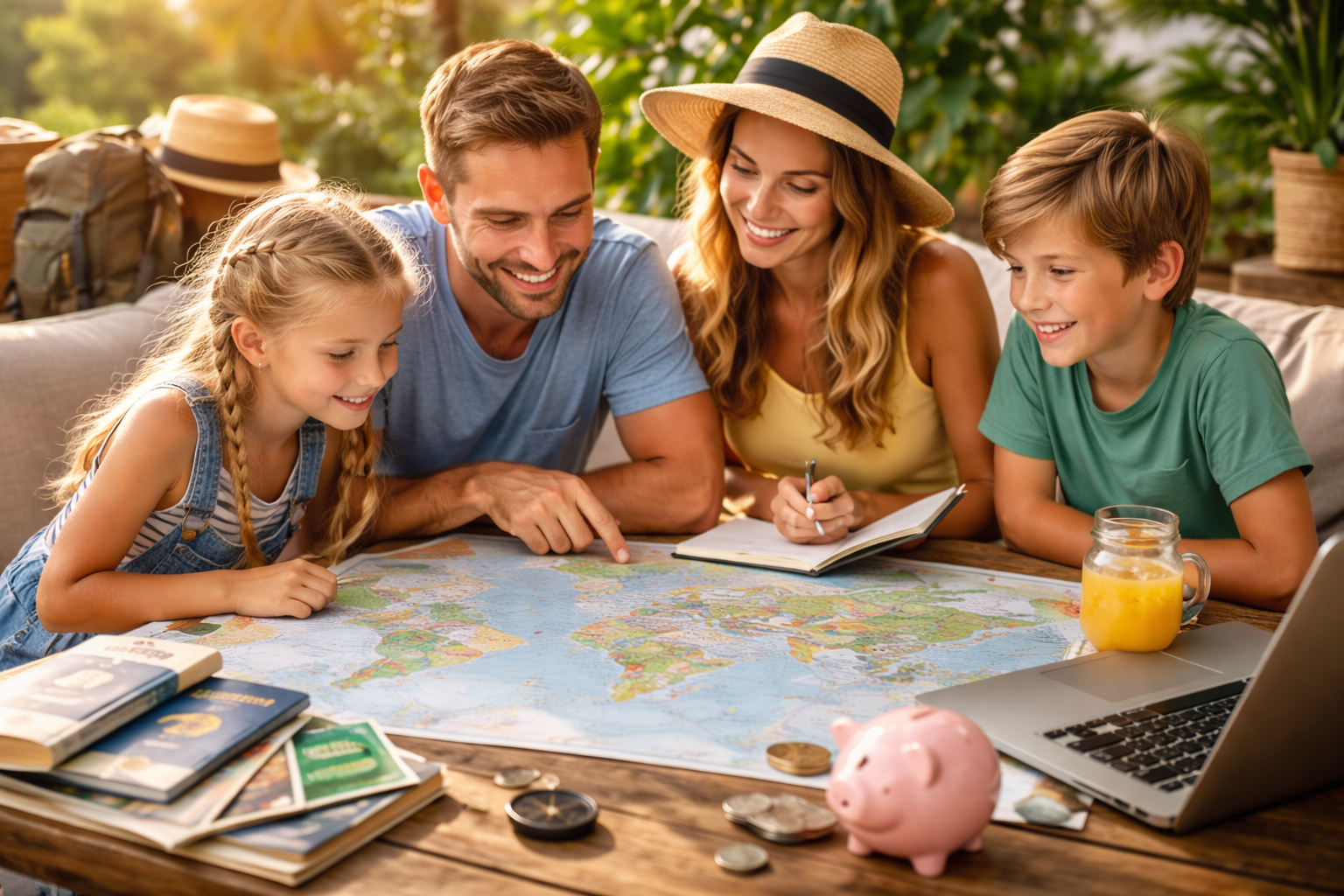 Long-Term Family Travel on a Budget Tips
