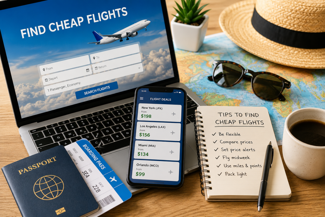 Cheap Flights Tips To Find The Best Deals Fast